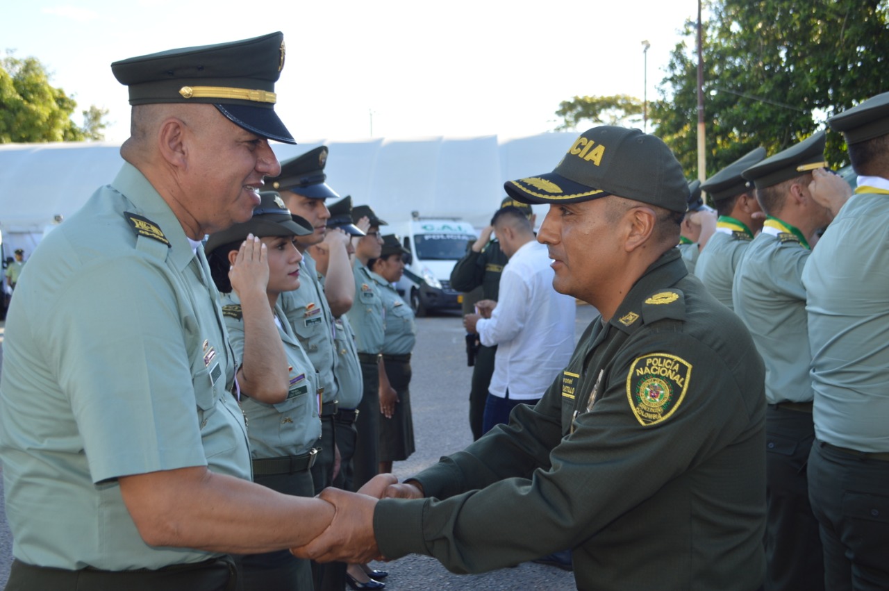 De igual forma se reconoció el trabajo mancomunado que hace también la Policía Huila en cabeza de su comandante el Coronel Juan Carlos Restrepo Moscoso.